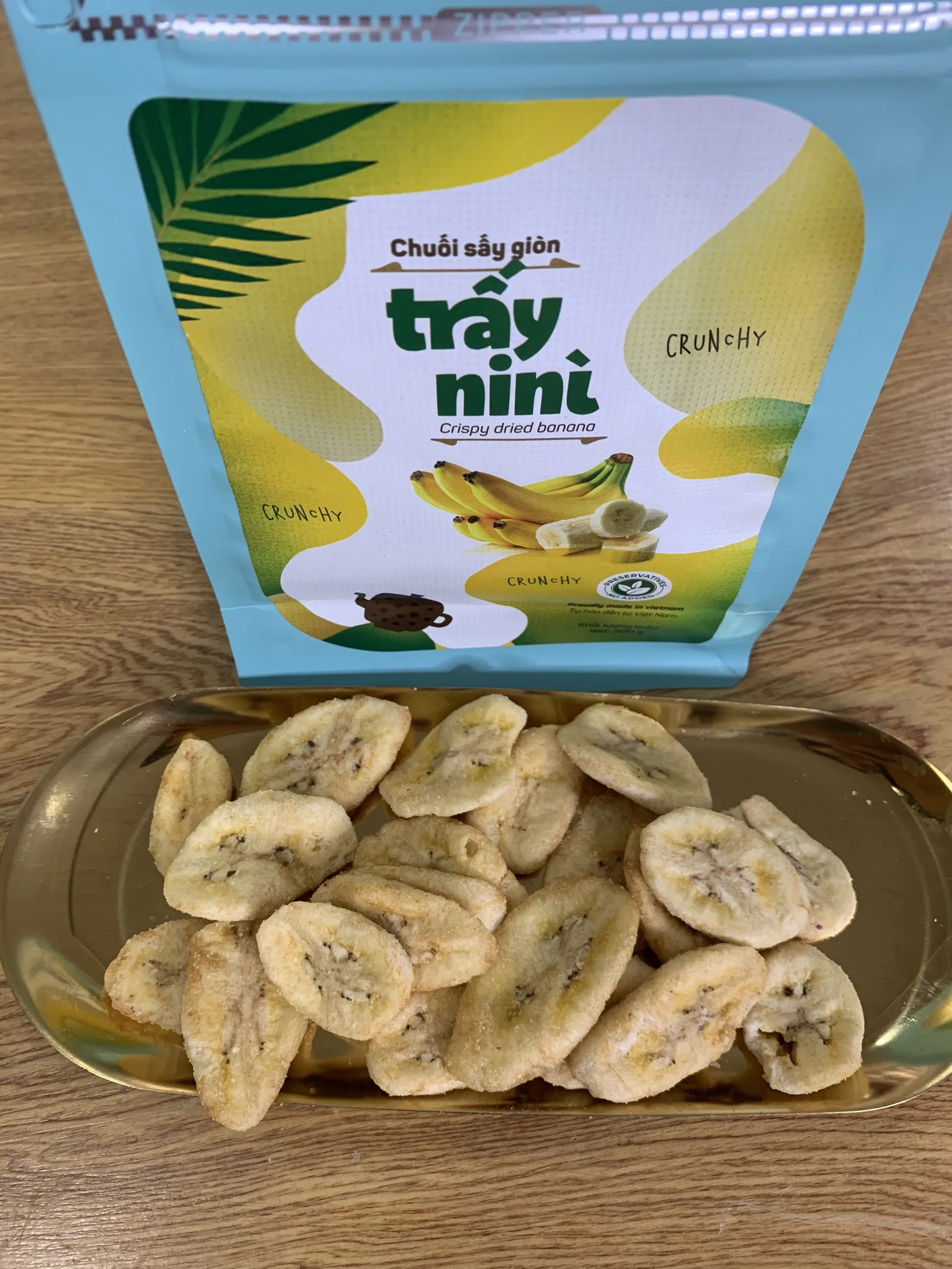 Высококачественные закуски на фруктовой и овощной основе из Вьетнама сушеные бананы вакуумные жарочные