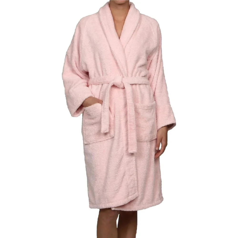 Custom Logo Design Korean Style Plus Size Terry Cotton Men Breathable Bathrobe Luxury Kimono Robes for Home Hotel Spa Lounge