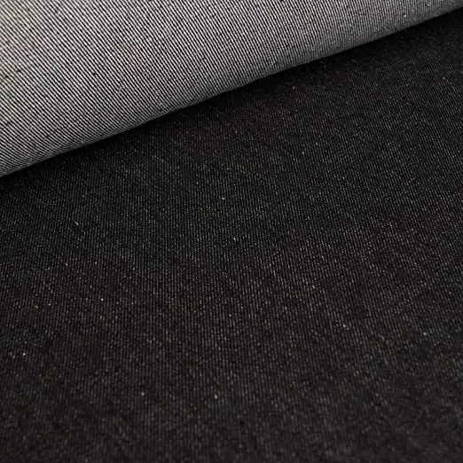 2023 Black Jeans 9 Oz Denim Fabric Good Quality Hot Selling Blank Ready Stock Denim Fabric