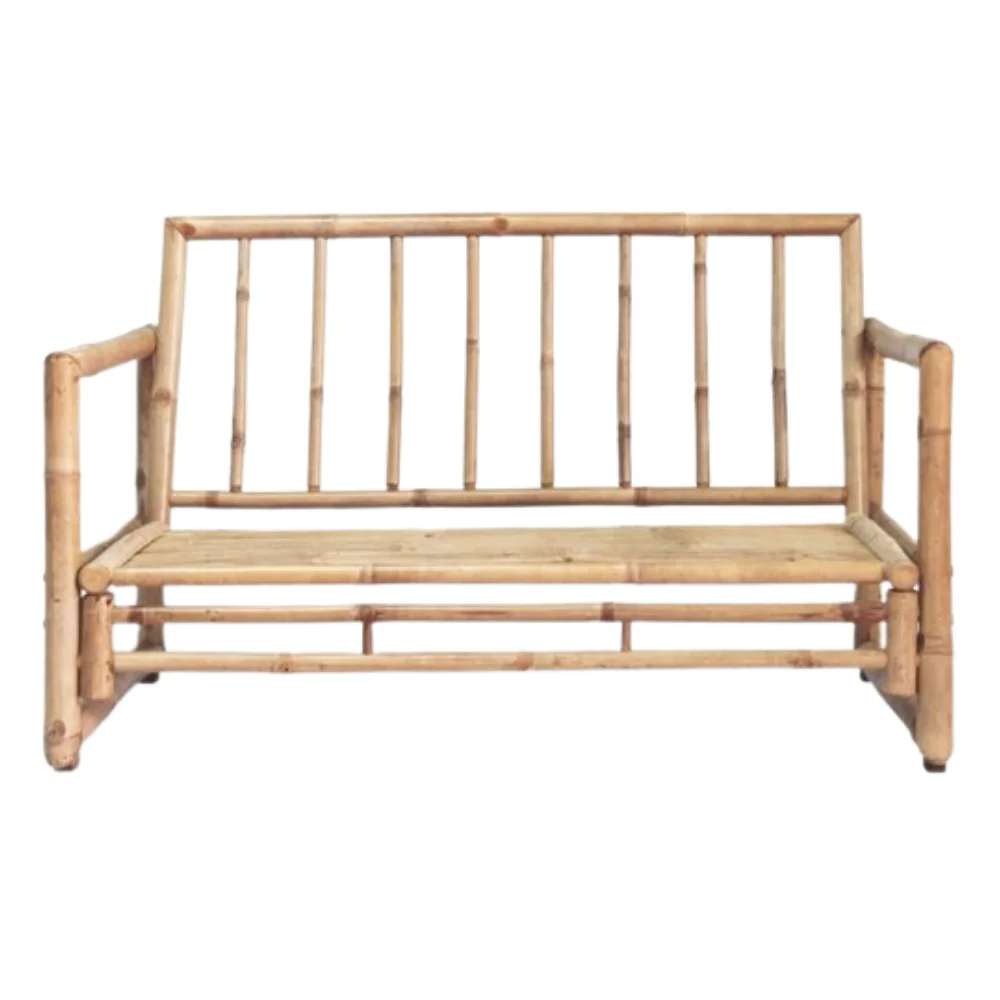 Hot choice high quality patio sofa handmade natural bamboo lounge garden chair furniture garden outdoor wholesale from Vietnam