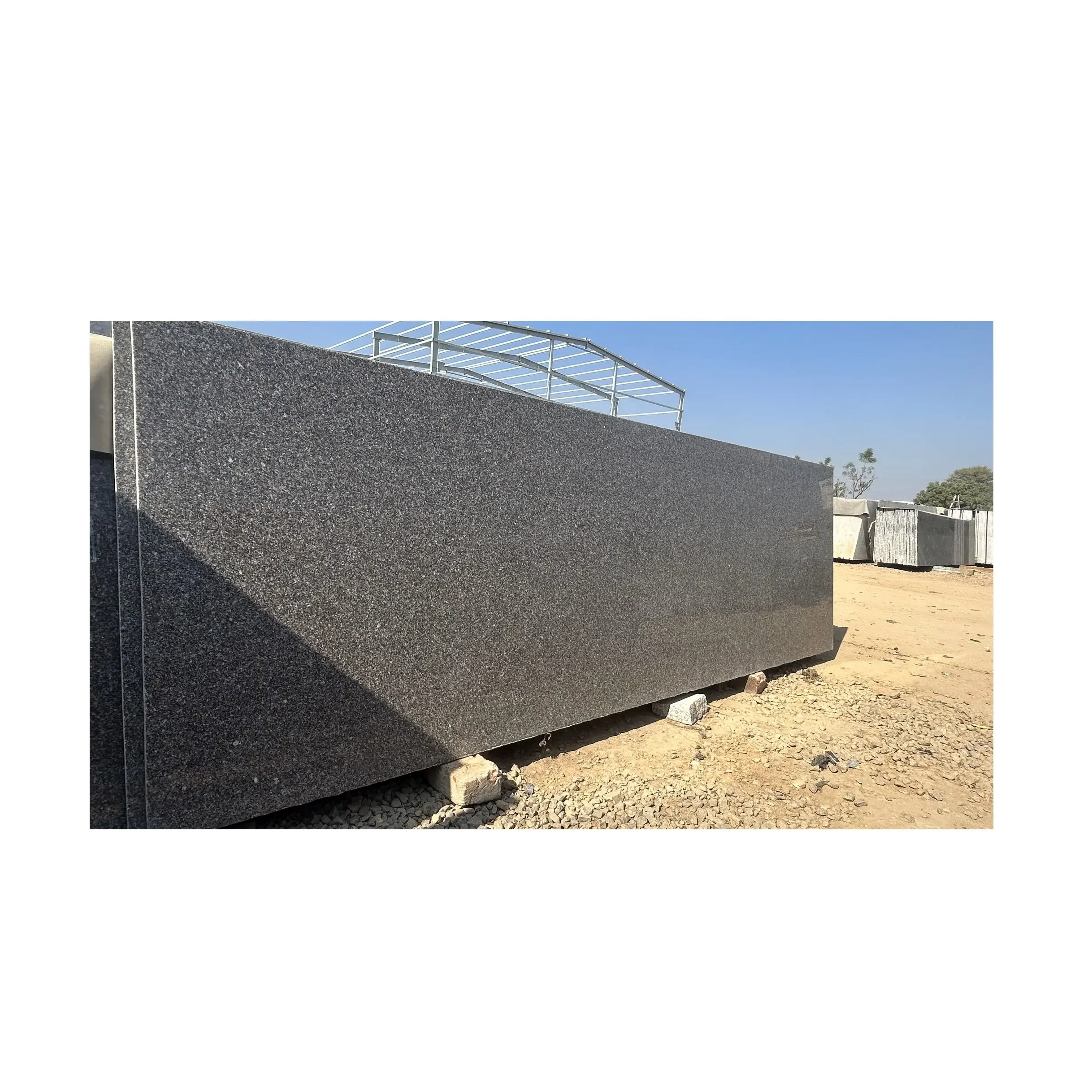 Premium Quality South Granite Cherry Brown Natural Stone Slab for Long Lasting Home and Commercial Flooring Applications