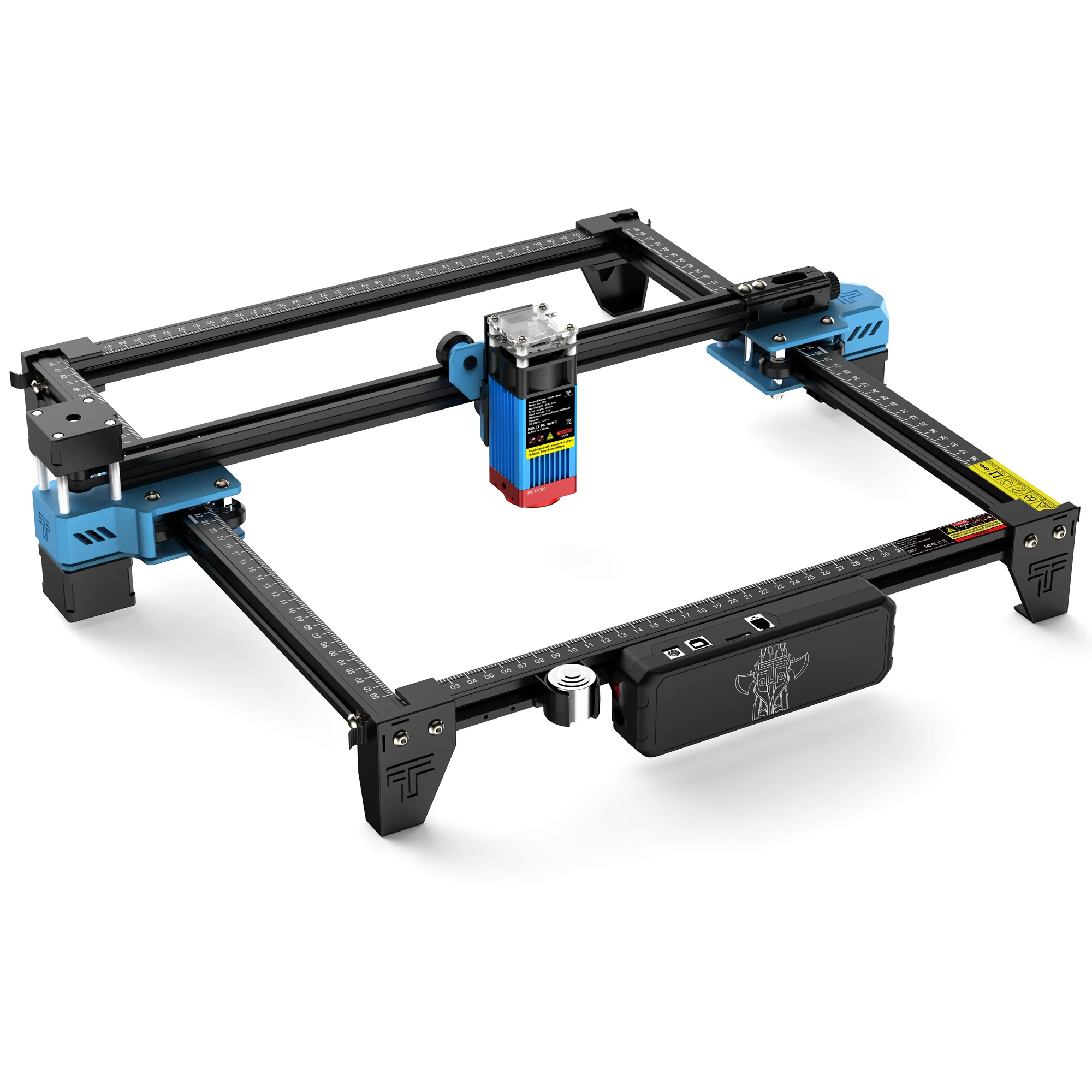 TWOTREES TTS 5.5W OEM/ODM DIY Portable 300*300mm Work Area 30000mm/min lazer printer laser engraving machines For Wood