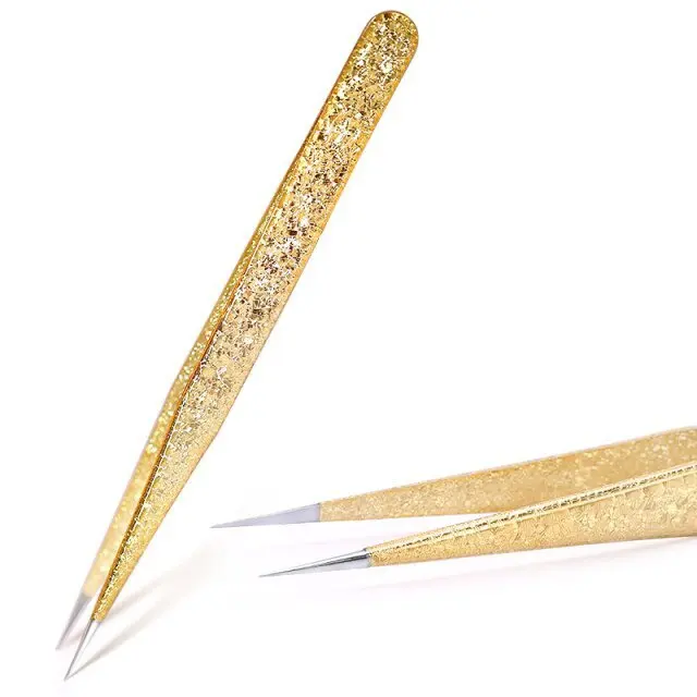 Your Own Logo Design Lash Tweezers Pakistan Made Professional Stainless Steel Eyelash Extension Tweezers