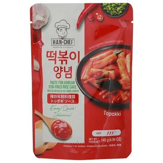 HAN CHEF Korean Cooking Sauce Seasoned Chicken Topokki Dakgalbi Sauce