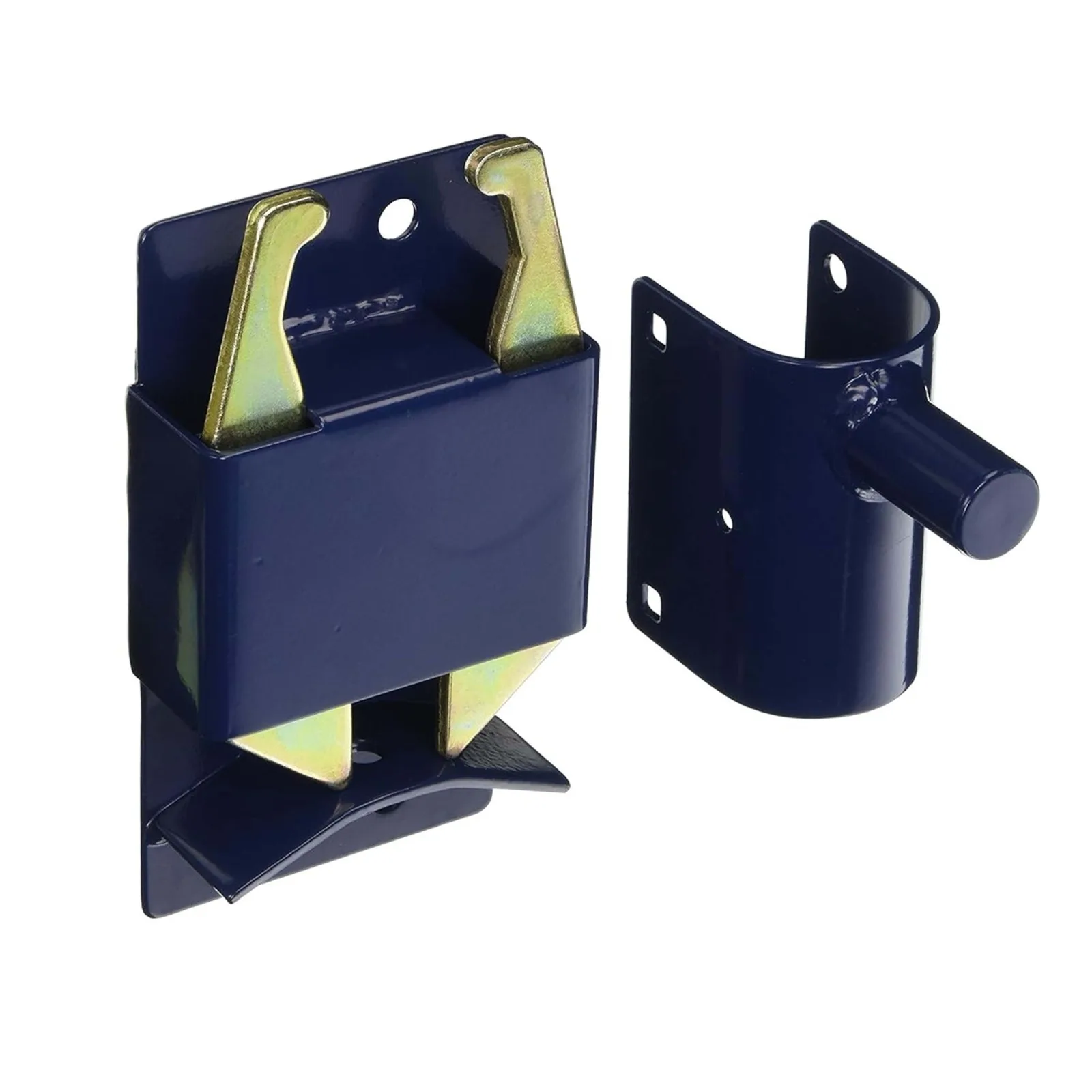 SpeeCo Genuine Two Way Gate Latch, Blue. Perfect for Farms, Pastures, and Ranches. Part Number S16100300
