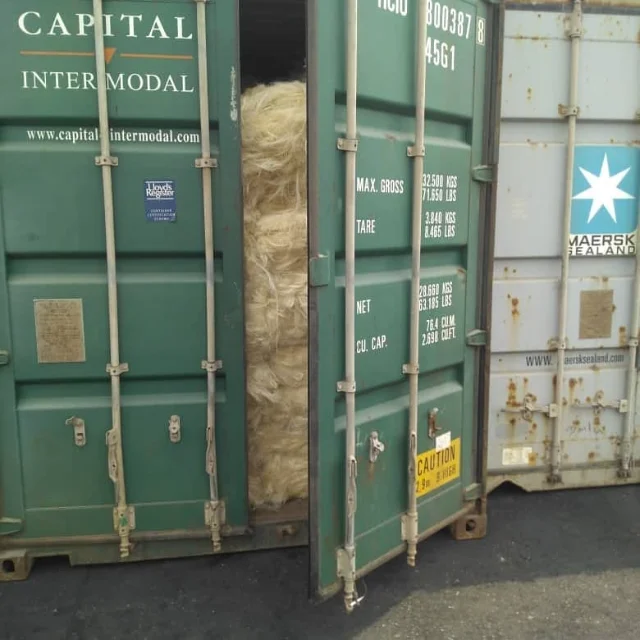 African UG Sisal Fiber Cream White 100kgs/bale