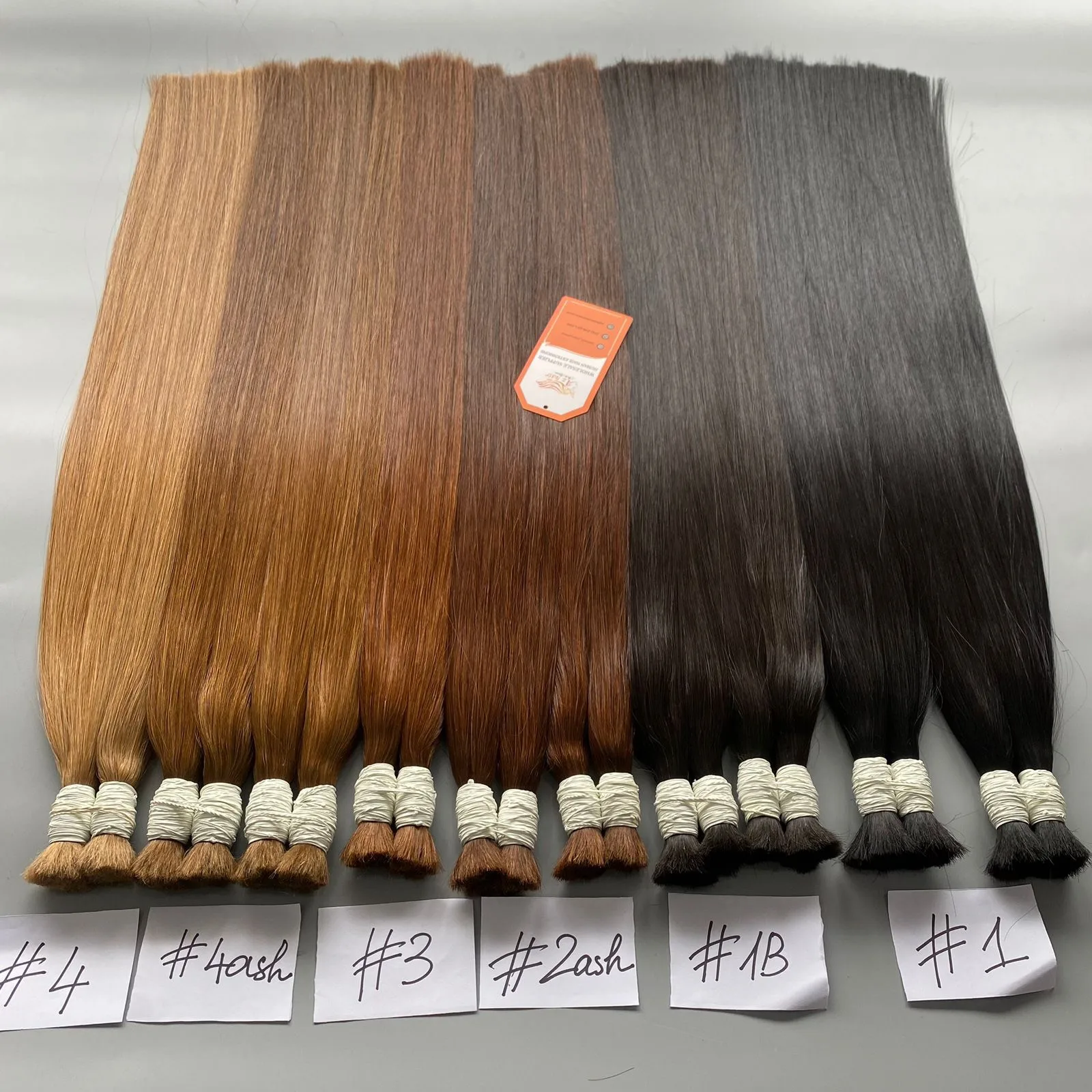 Wholesale Bulk Straight Unprocessed Vietnamese Hair Extensions Long Lasting 100% Human Hair 12A Grade