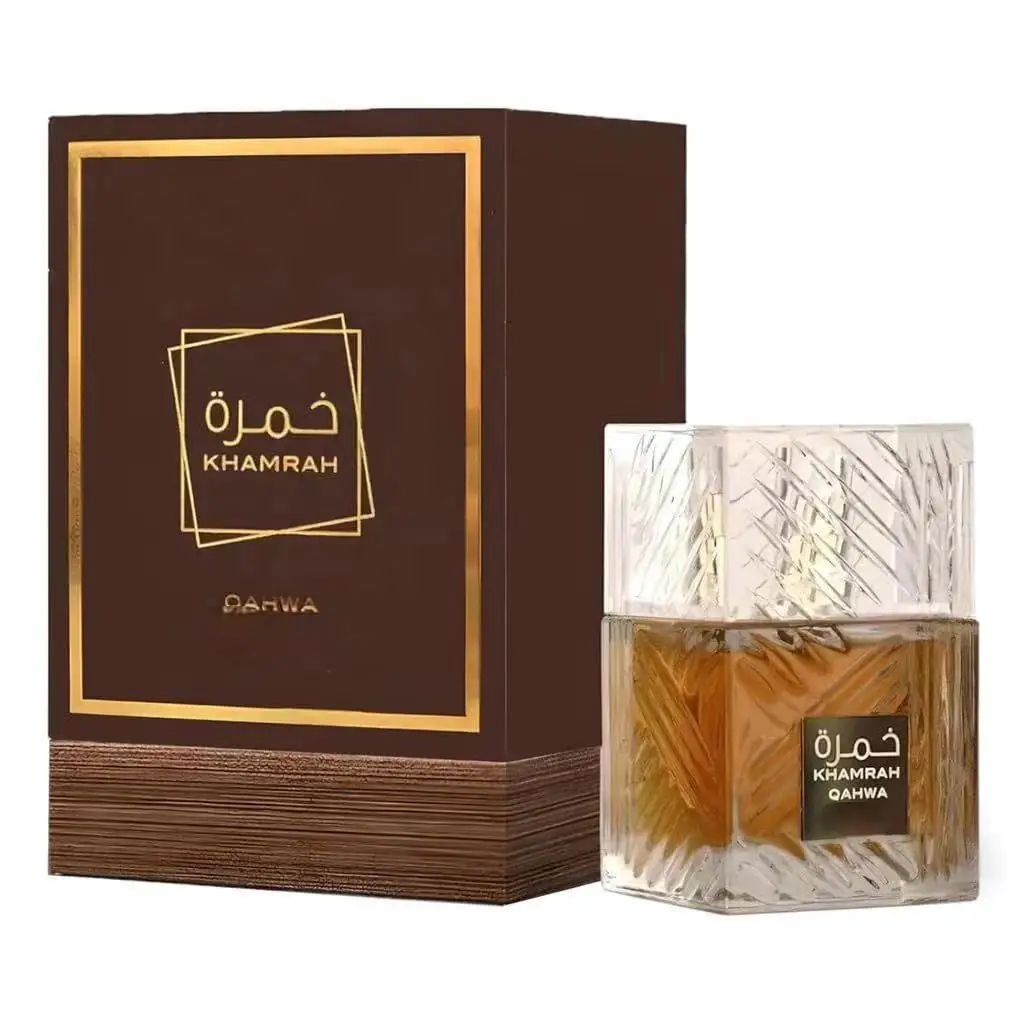 Custom Perfumes KHAMRAH Perfumes Hombre Original Lasting Light Fragrance Woody Men Black Spray 100ml Male WOODY