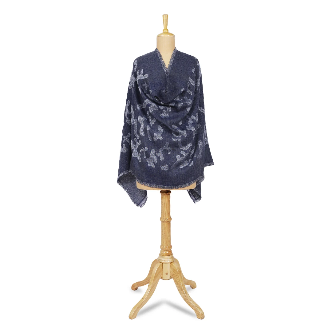 2023 New Design Digital Print Jecquard Scarf for Women -Multicolour designing Handmade Scarf