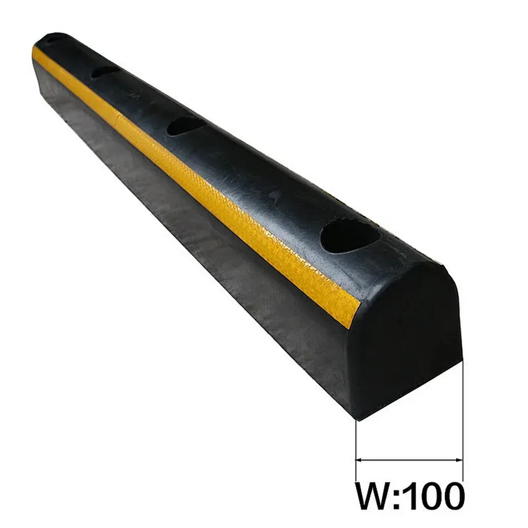 Heavy Duty Rubber Roadway Wall Guard Protector Durable Wall Guard for Road Safety