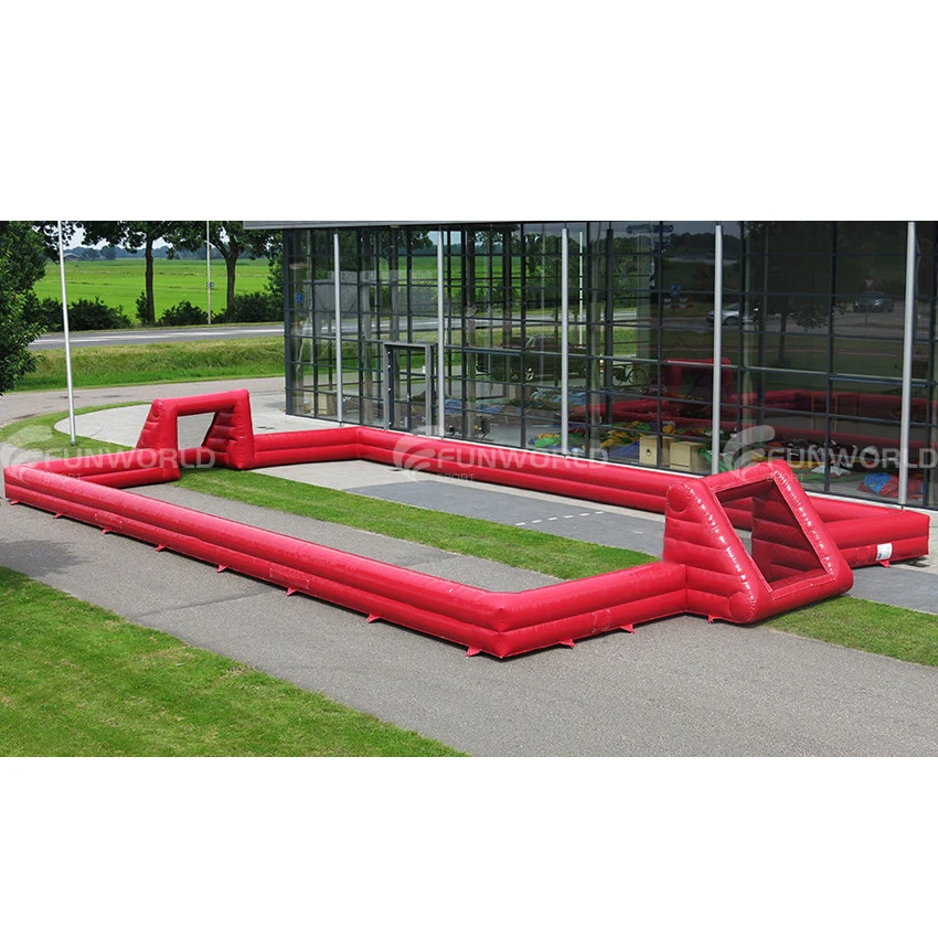 Customized Inflatable Football Playground Inflatable Soccer Field Perfect To Any Tail-gating Or Sports-themed Event