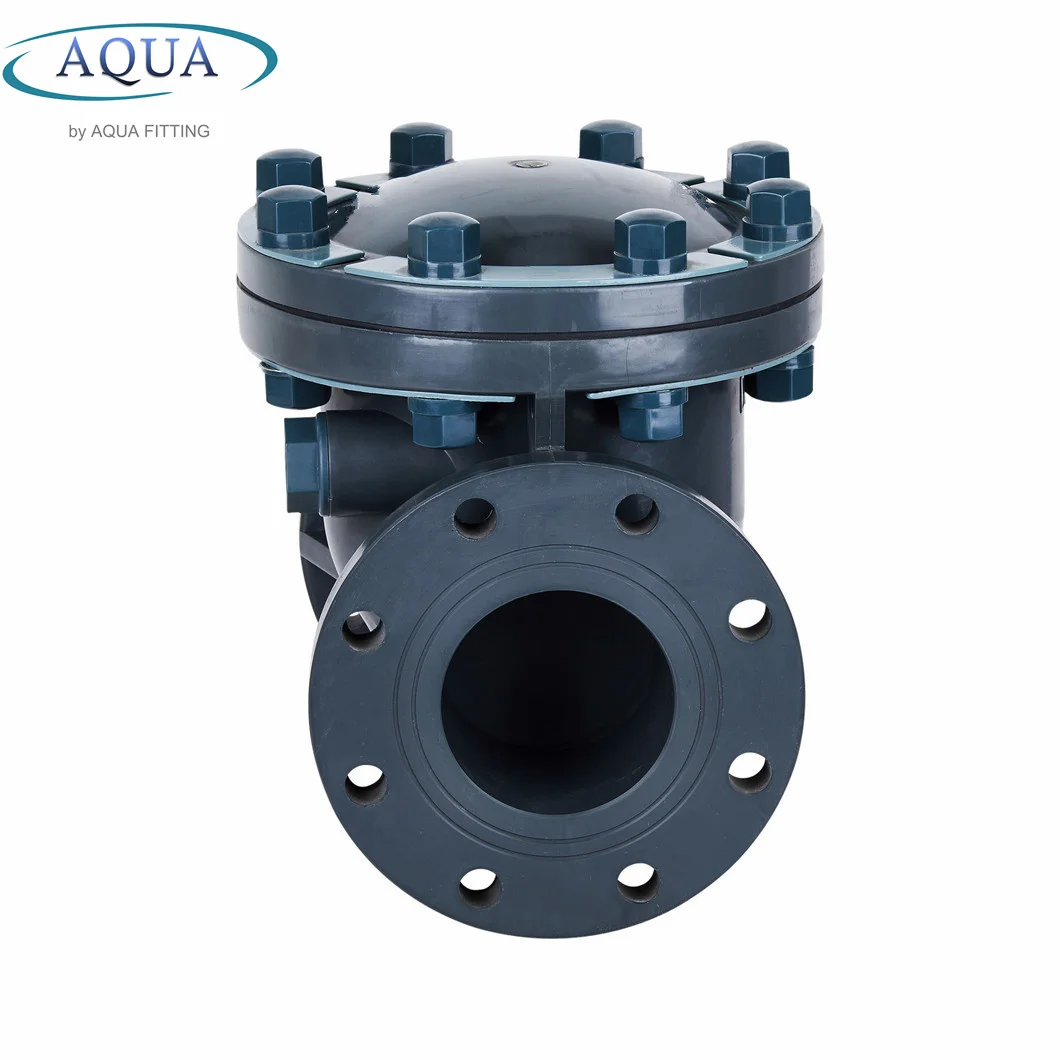 PVC Plastic UPVC Manual Valve Pipe Wafer Non Return Swing Type Check Valve