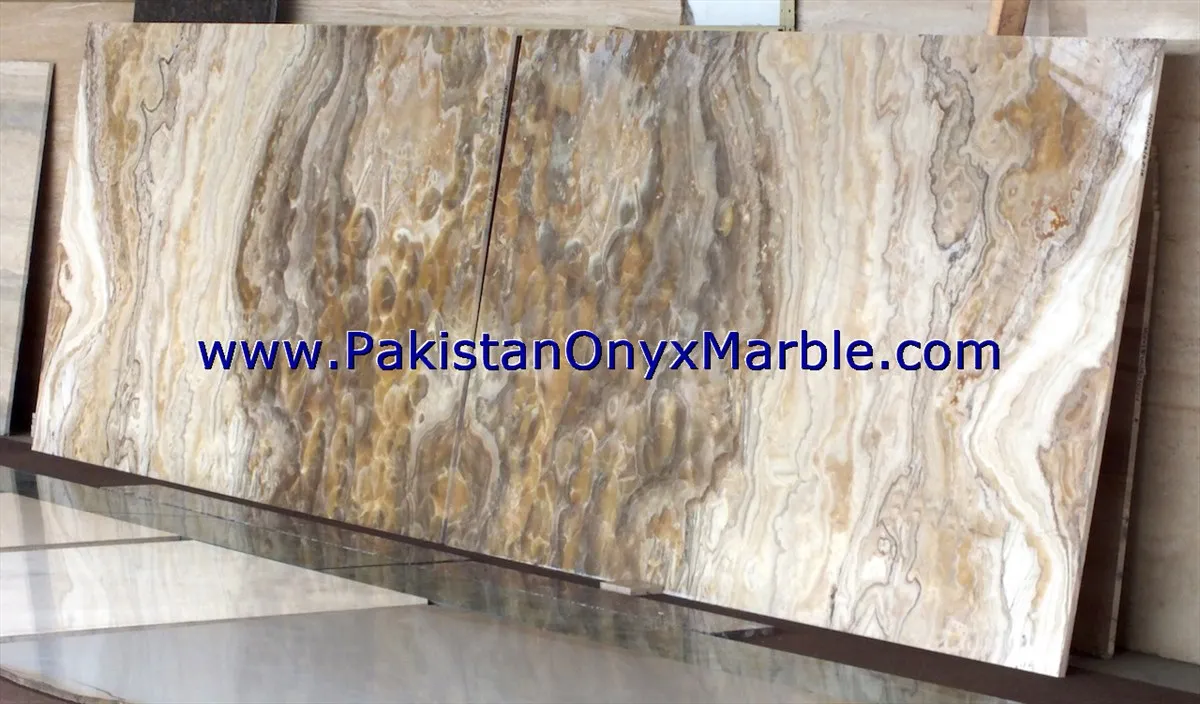 Modern Design Travertine Onyx Slab Polished Honed Black Marble Countertop for Hotels Indoor Outdoor Usage 1-Year Warranty
