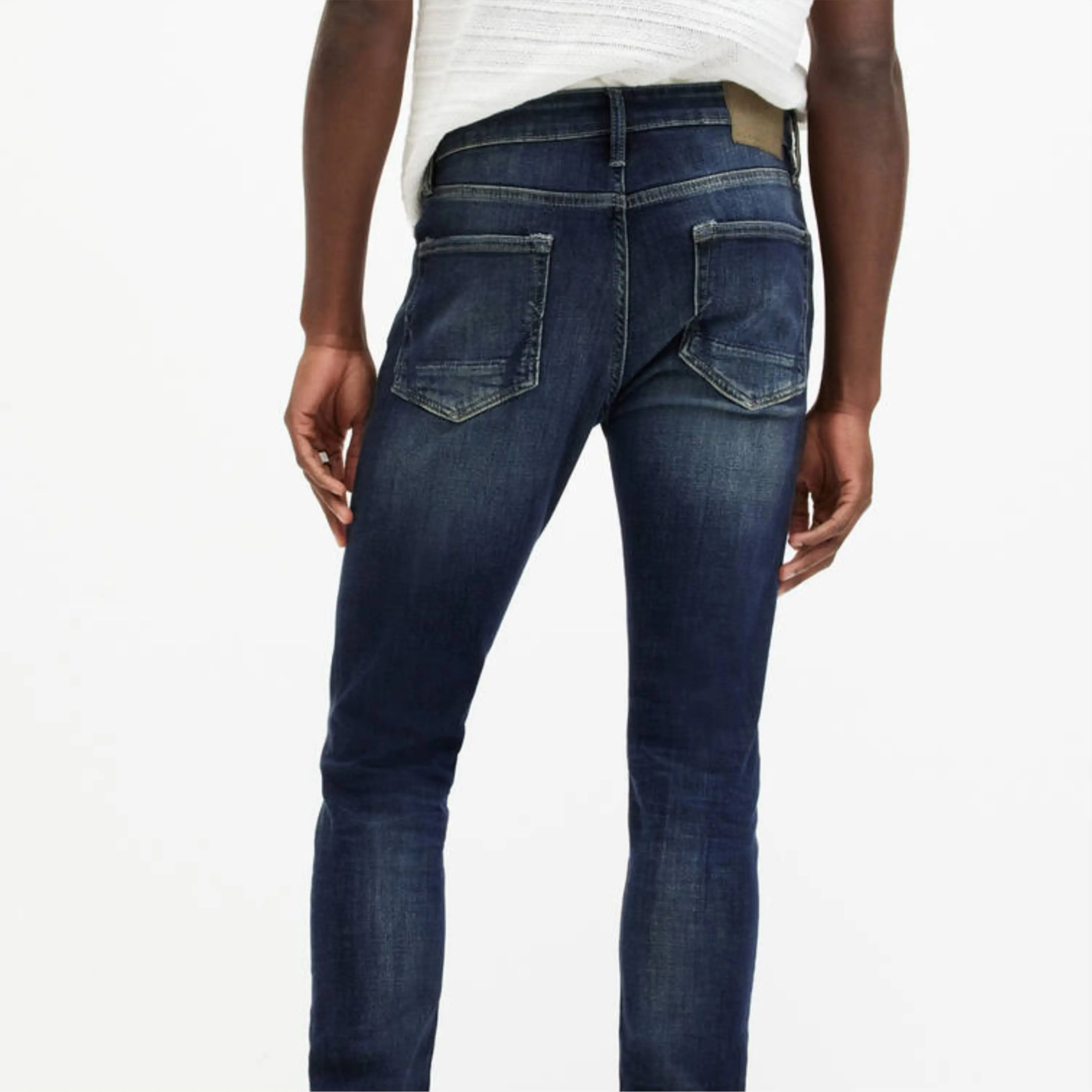 High Quality Wholesale Cheap Tapered Jeans Men Skinny Custom Jeans Men Denim Men Jeans 2024