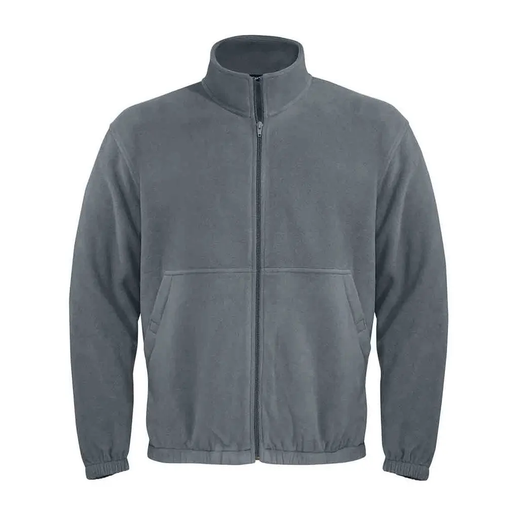 Mens Polar Fleece Jacket Plain Warm Full Zip-Up Coat Wholesale Man Long Sleeve Winter Micro Men Polar Fleece Jacket