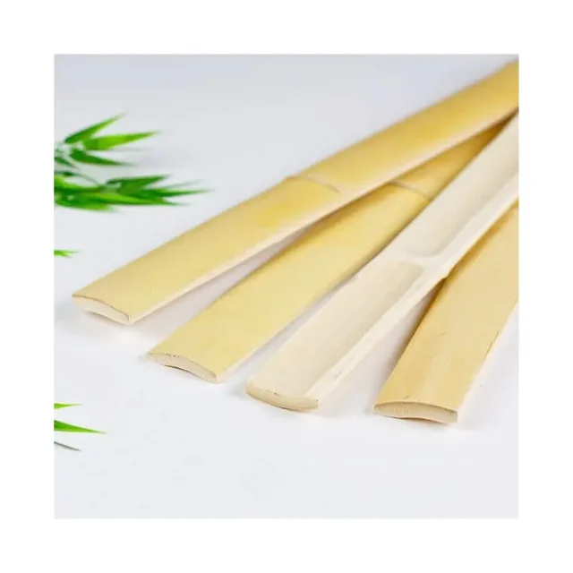 Natural Bamboo Slats Bamboo Strip Split Bathroom Products BambooFrom Planted Forest Viet Nam construction dried fence