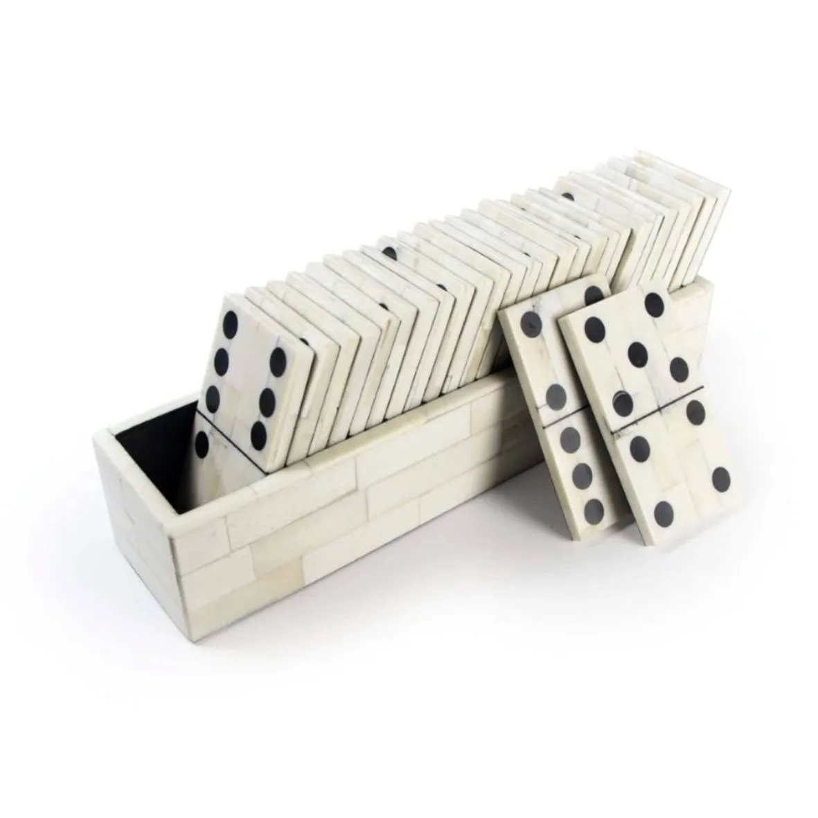 Top Ranking Bone Domino Game Decor Decorative Indian Table Decor for Interiors for Homware Stores