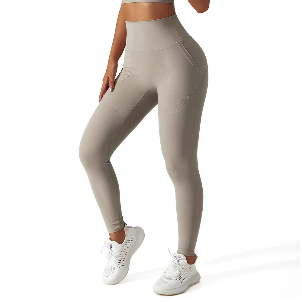 Wholesale 2024 Newest Women crossover Long Sleeve Crop Top Four-way Stretch Legging Yoga Set Hot Sell Quick Dry Gym Wear Legging