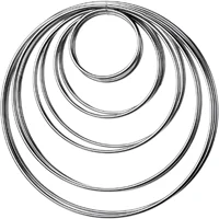 Metal Shamanic Drum hoops