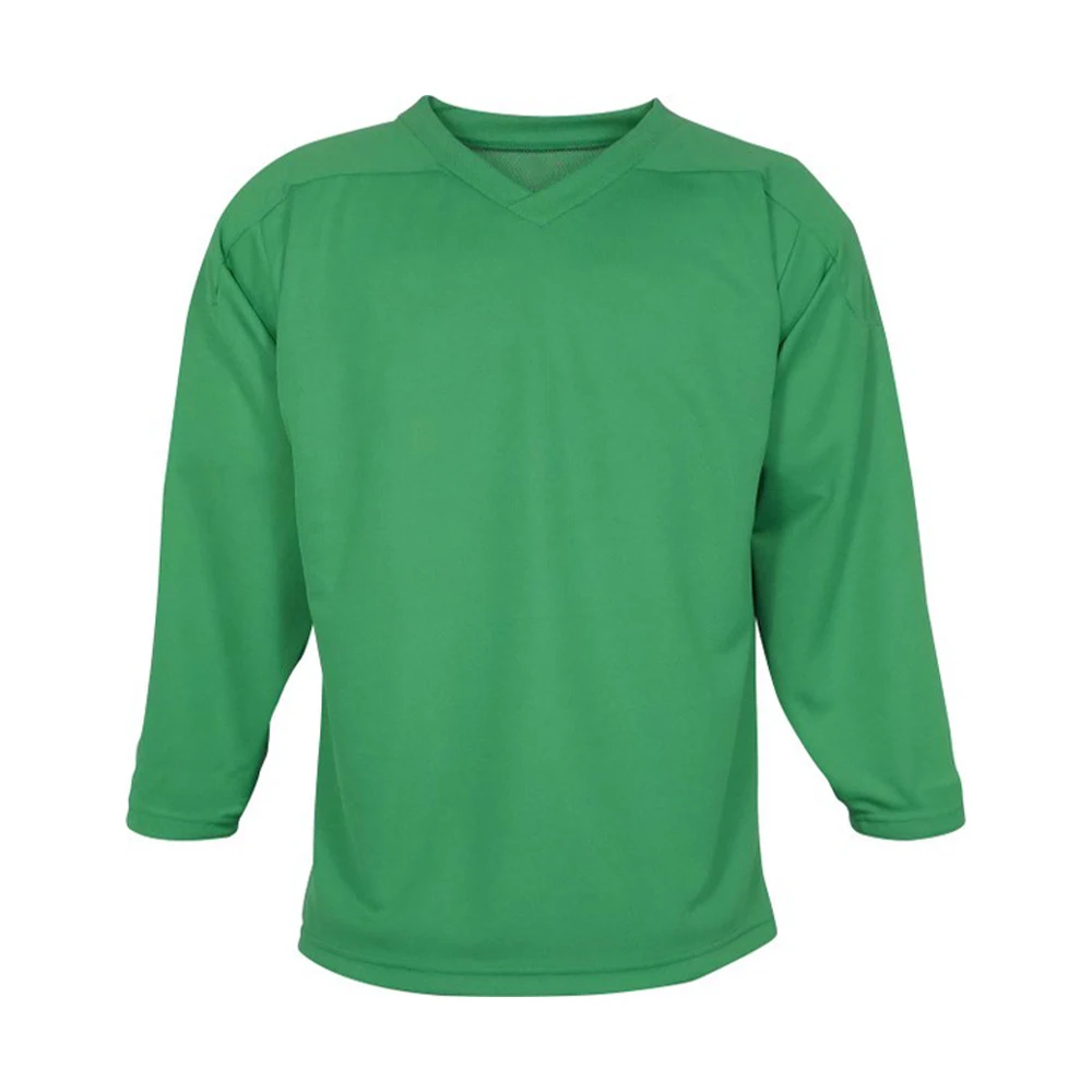 Grass Green Customizable Adult Uniforms Factory OEM Blank Ice Hockey Wear Sublimation Printing Field Hockey Jersey