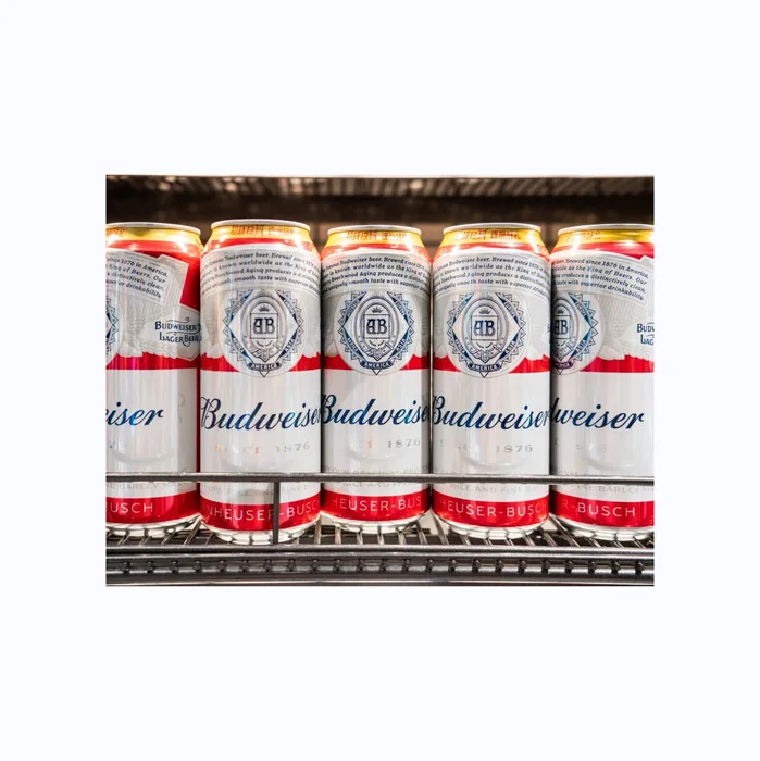 Лидер продаж премиальное качество Budweiser лагер 5% Алкогольная разливная пивная бутылка упаковка оптом