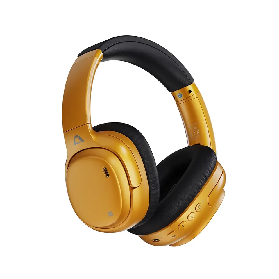 Wireless Headphones with Microphone, Memory Foam Ear Cups, Hi-Res Audio, Deep Bassfor Home Travel Office Laptop PC Cellphone