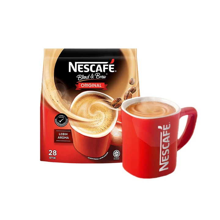 Instant 3 in 1 Rich Coffee Original Mild and Rich Taste Freshly Brewed Made with Robusta Coffee Beans
