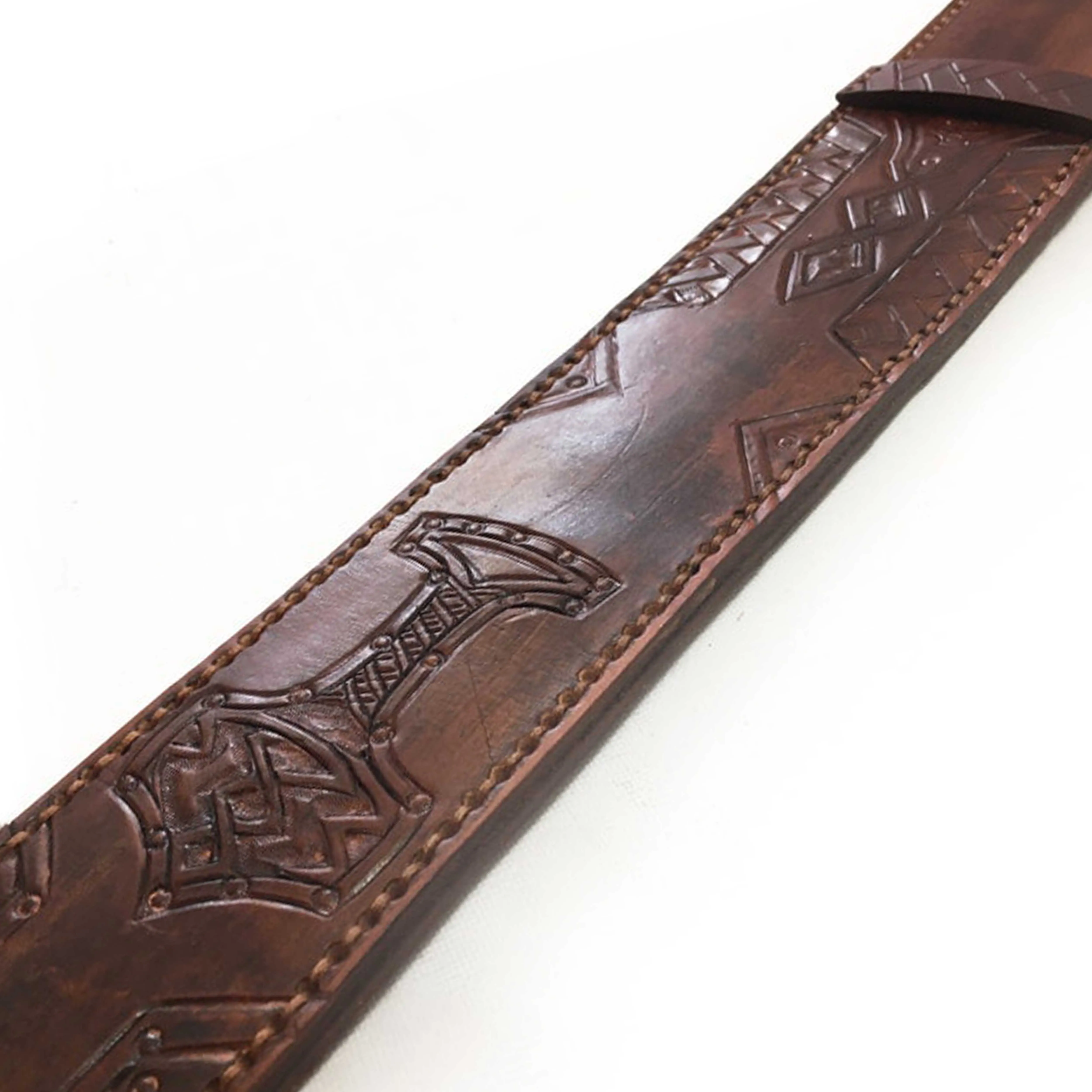 Premium Top Factory Product Rich Grain Leather Sheath for Sword Blade Knives