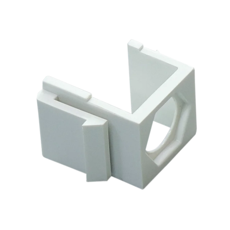 Professional Blank Keystone Jack Inserts for Keystone Wall Plate and Patch Panel
