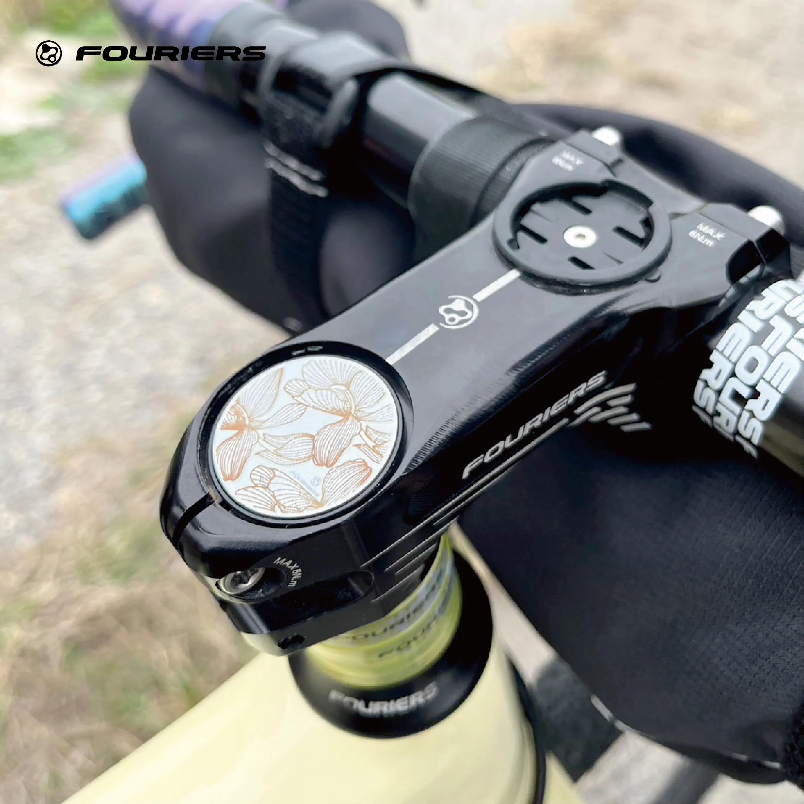 FOURIERS TC-DX019 bicycle Top cover with no visible screws  Magnetic TOPcover