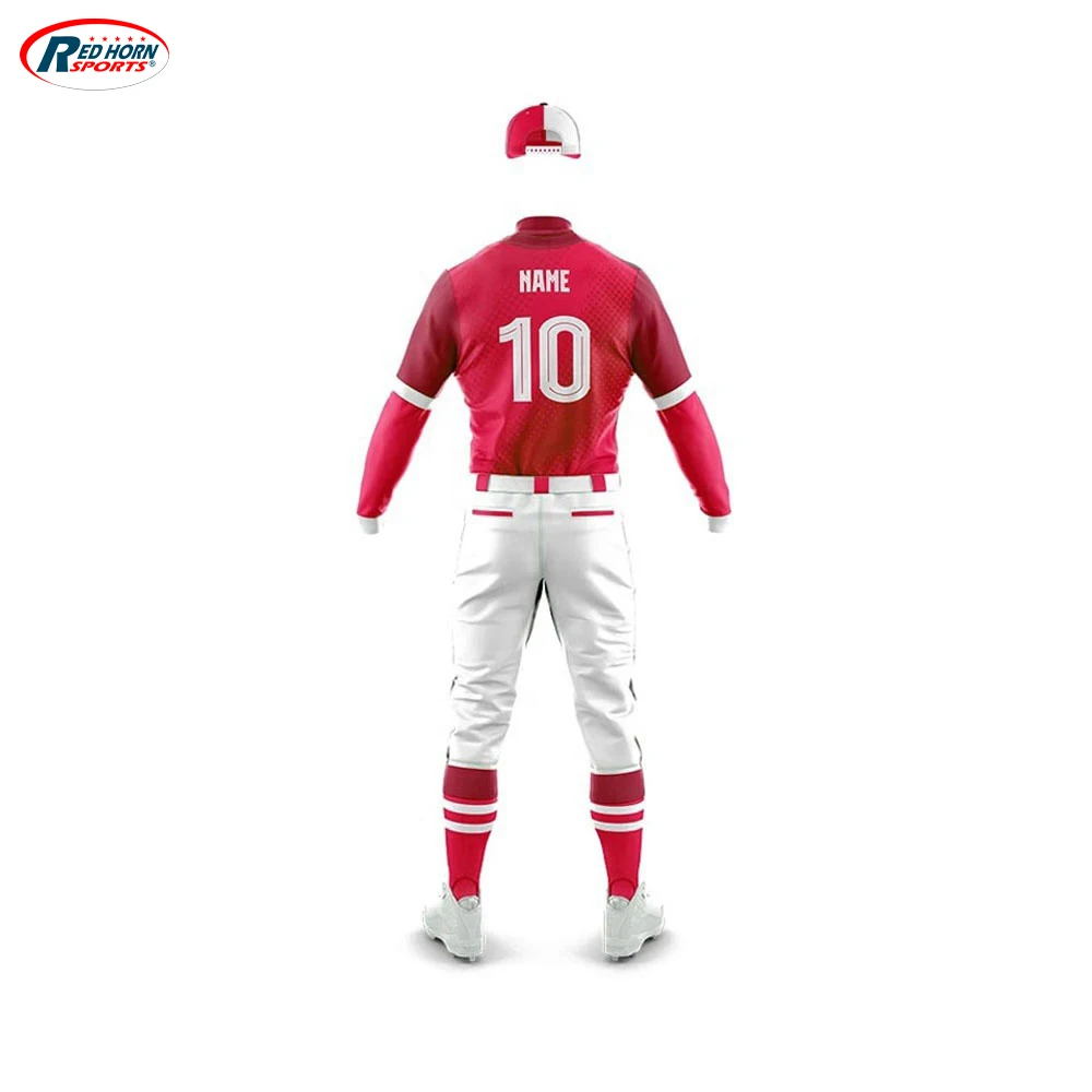 Professional Design Best Price Hot Sale Baseball Uniform Custom Prints Team Name and Team Numbers for Men and Women