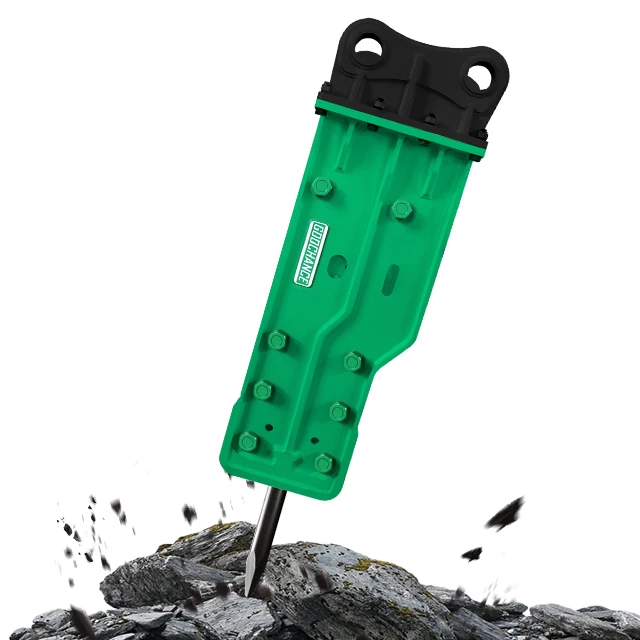 Construction Tools and Equipment Top Type Rock Hydraulic Hammer Breaker  Jack Hammer Rock Breaker SB81 For18-26 Ton  Excavator