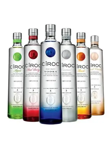Недорогая оригинальная водка Ciroc роскошная ФРАНЦУЗСКАЯ ВОДКА 1 л размера 375 мл 750 низкая