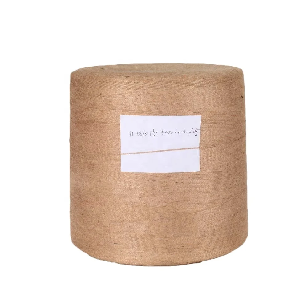 Bulk Quantity Delivery in Short Time of 10 Lbs 2 ply Hessian Quality Jute Twine from Manufacturing Company Directly