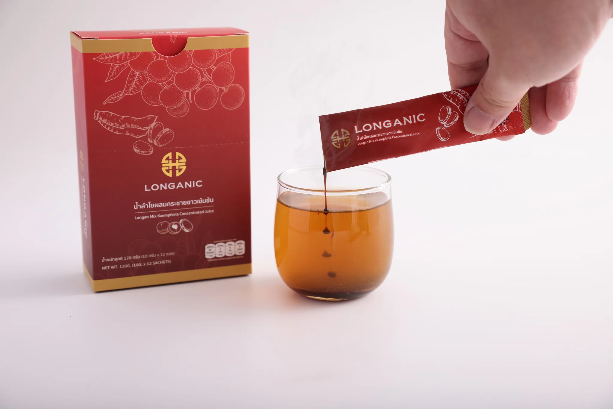 Премиум фруктовый сок: Longan Mix Kaempferia концентратный сок 100% органических здоровых напитков, пищевых напитков, безалкогольных напитков