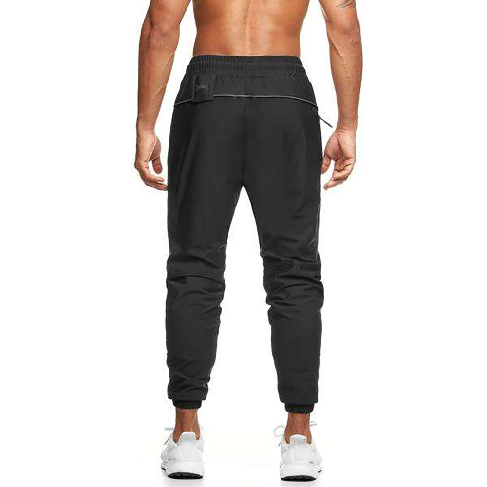 Jogger Men Fitness Cotton Tech Pants Wholesale Drawstring Plus Size Sports Custom Pockets Breathable Mens Pants and Trousers