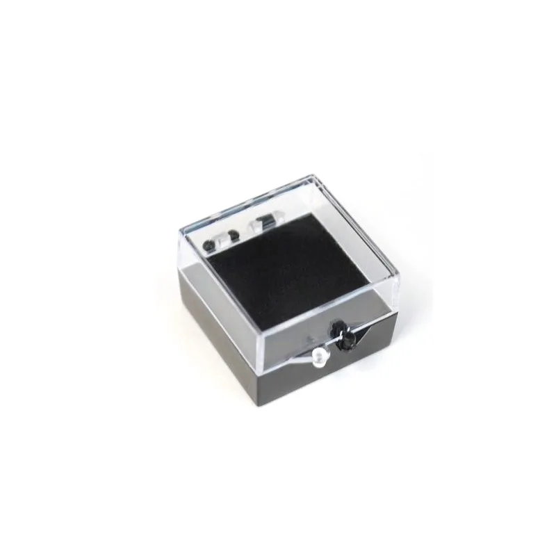 custom plastic acrylic lapel pin gift box