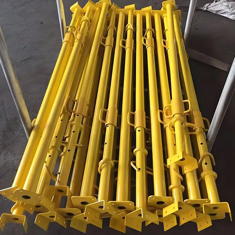 Manufacturer of Galvanized & Adjustable Steel Scaffolding Props (800-6000mm) for Construction:Prop Post, Shore Jack Post & Parts