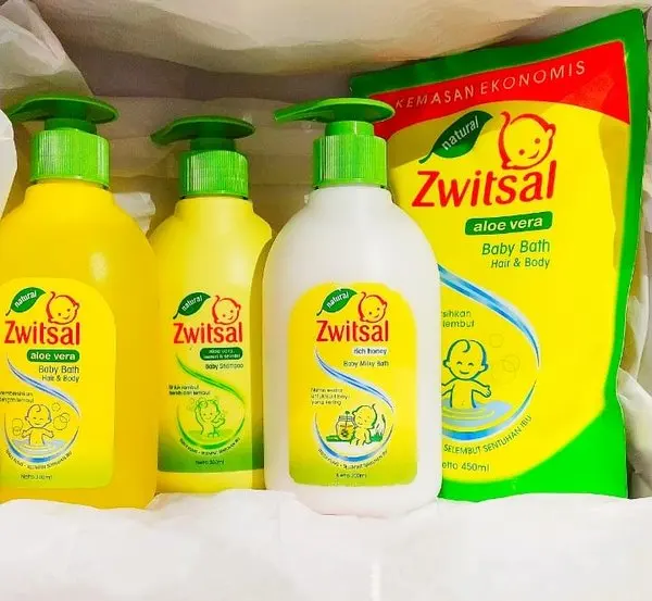 Zwitsal детское жидкое мыло Индонезия оптовая продажа детский отбеливающий Органический Детский продукт шампунь для мытья тела
