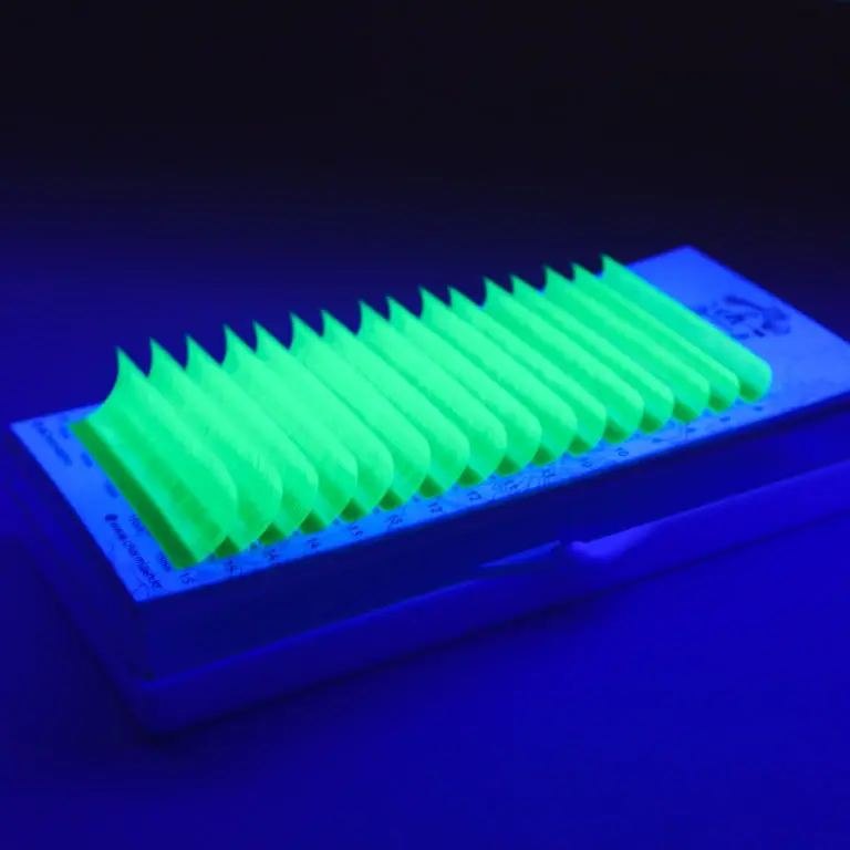 Накладные ресницы Сияющие в темноте экологически чистые накладные товары для веганов индивидуальная упаковка ресниц прямая цена от производителя