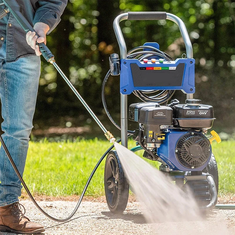 Cleaning Machine Gasoline High Pressurec  Washer with 7HP Engine 180bar