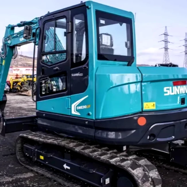 Используется Sunward SWE60UF гусеничный экскаватор для продажи гидравлический