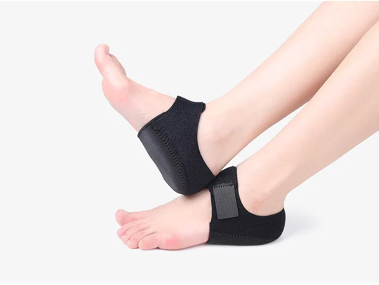Heel Protectors, Heel Cups for Heel Pain, Adjustable Breathable Heel Support