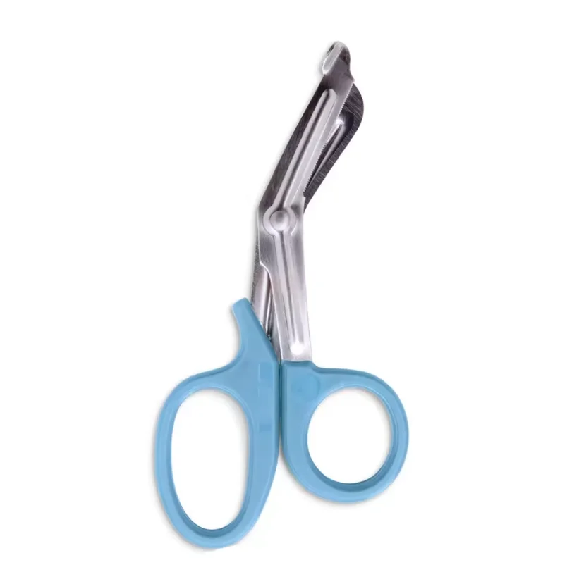 Tuff Cut Scissors Tough Shears Sky Color Plastic Handle First Aid Nurse Paramedic Emergency Trauma Scissor