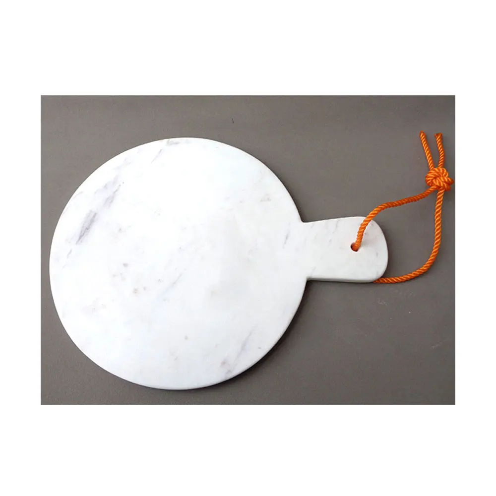 Buy Round Shape White Marble Cutting Board Available At Reasonable Price From Trusted Supplier