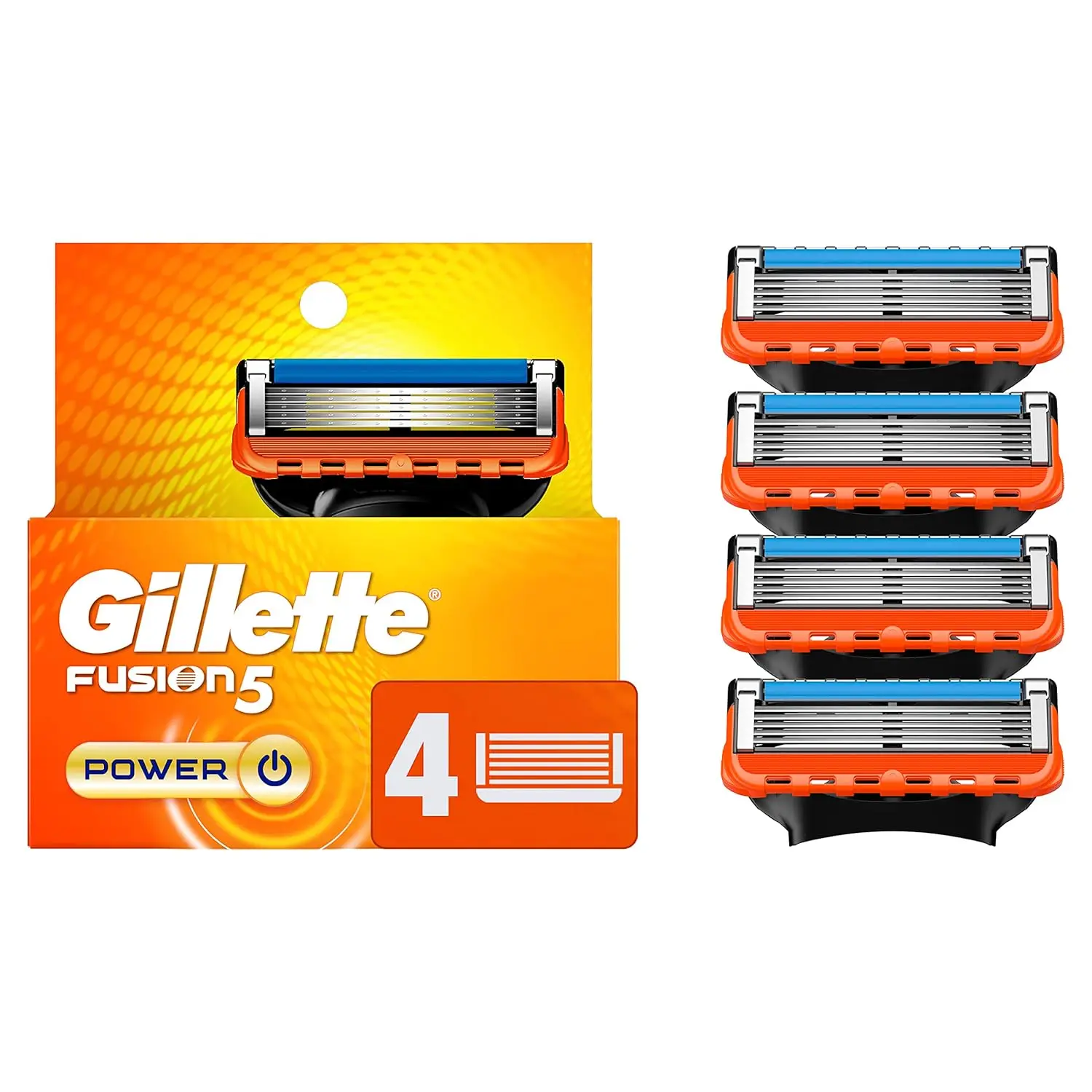 Gillette F usion Power Blades - 4 CT