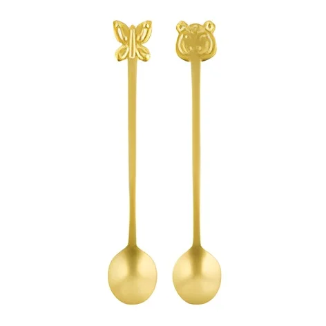 Designer Choice Wholesale Hot Selling Brass Tea Spoons Dessert Spoons Polished For Home & Cafes Low Prices 2024