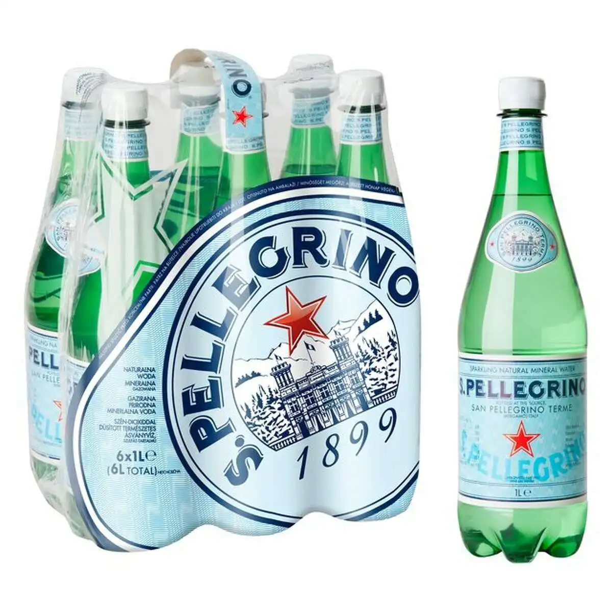 San Pellegrino 1L PET Sparkling Mineral Water