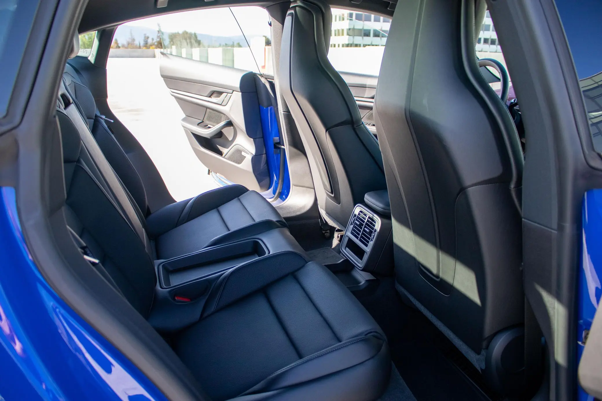 USED 2022 Pors-che Taycan 4S Paint-to-Sample Nogaro Blue AWD Performance Battery Plus Dual Electric Motors Engine