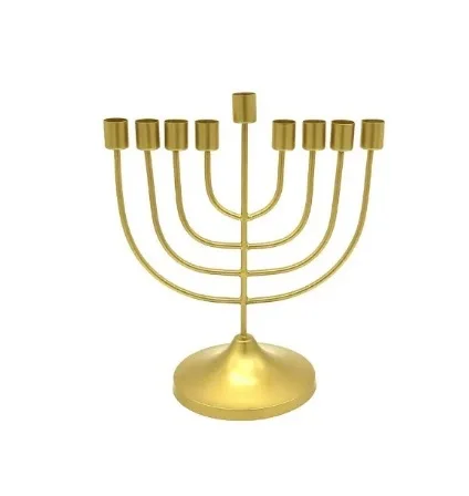 Best Seller Handmade Jewish Candlestick Holder 21 High Menorah Durable Brass Aluminium Home Decor Gifts Chanukah Hanukkah